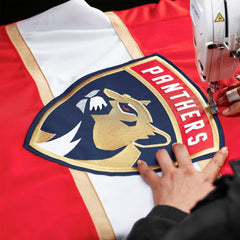 Florida Panthers Fanatics Home Authentic Pro Custom Jersey - Red | US 202056755