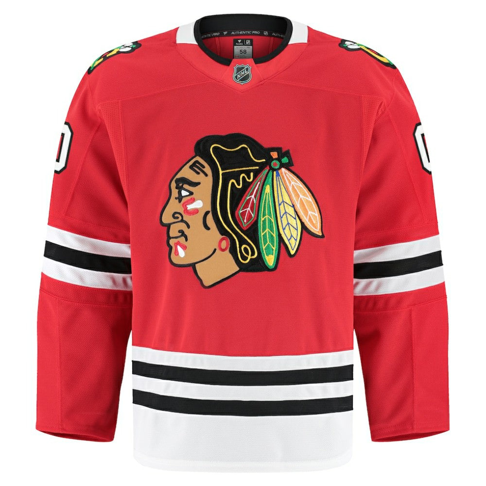 Chicago Blackhawks Fanatics Home Authentic Pro Custom Jersey - Red | US 202056756