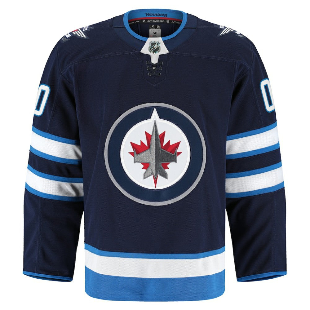 Winnipeg Jets Fanatics Home Authentic Pro Custom Jersey - Navy | US 202056758