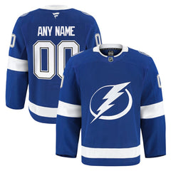 Tampa Bay Lightning Fanatics Home Authentic Pro Custom Jersey - Blue | US 202056760