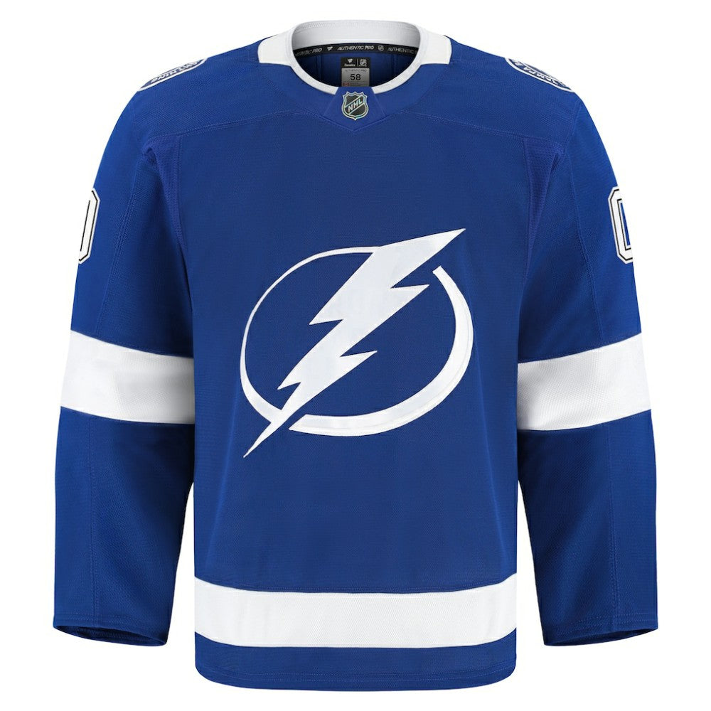 Tampa Bay Lightning Fanatics Home Authentic Pro Custom Jersey - Blue | US 202056760