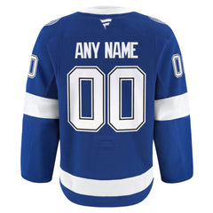 Tampa Bay Lightning Fanatics Home Authentic Pro Custom Jersey - Blue | US 202056760