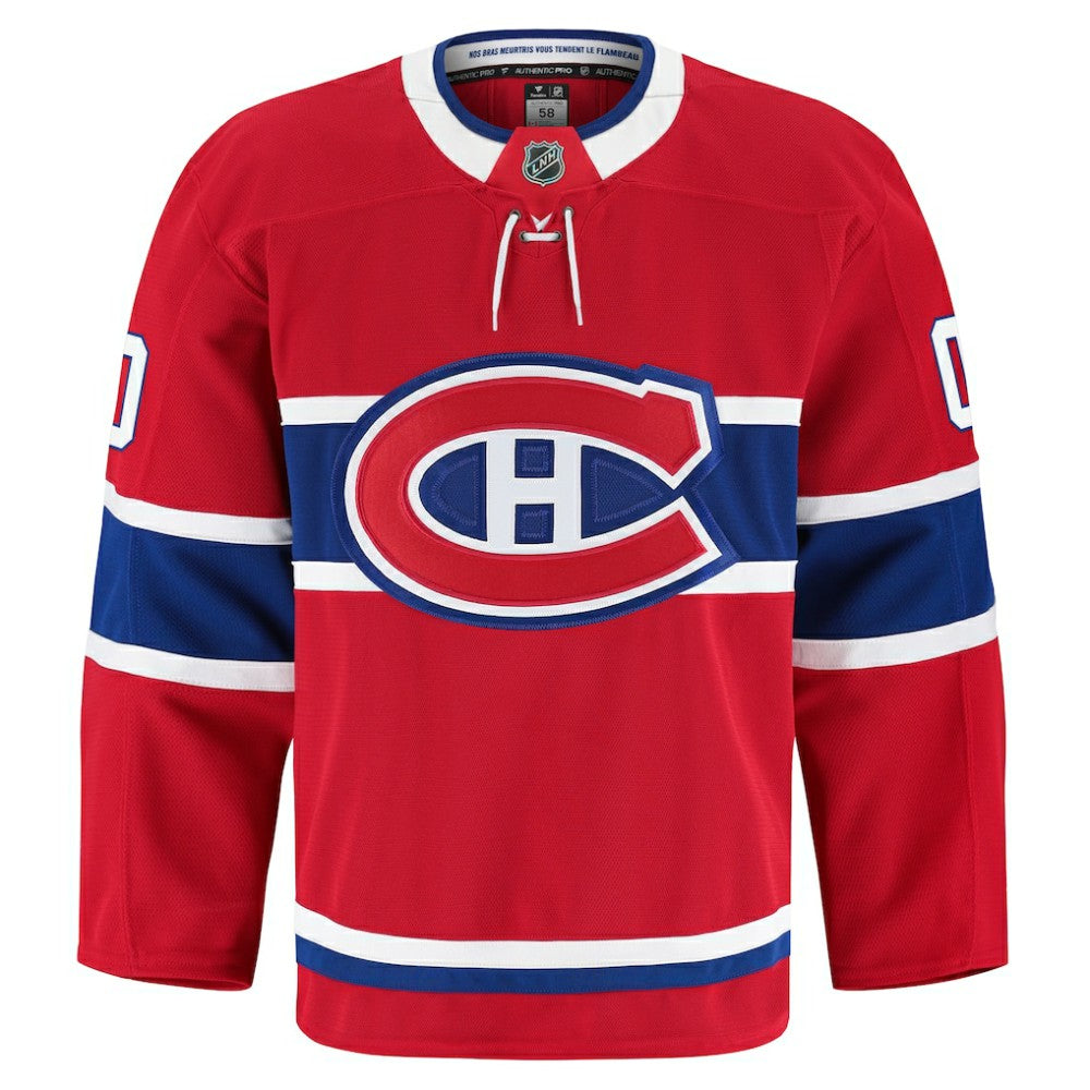 Montreal Canadiens Fanatics Home Authentic Pro Custom Jersey - Red | US 202056761