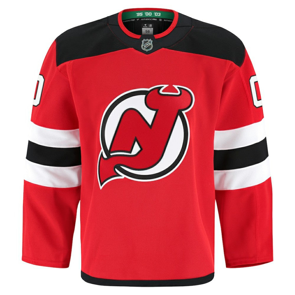 New Jersey Devils Fanatics Home Authentic Pro Custom Jersey - Red | US 202056763