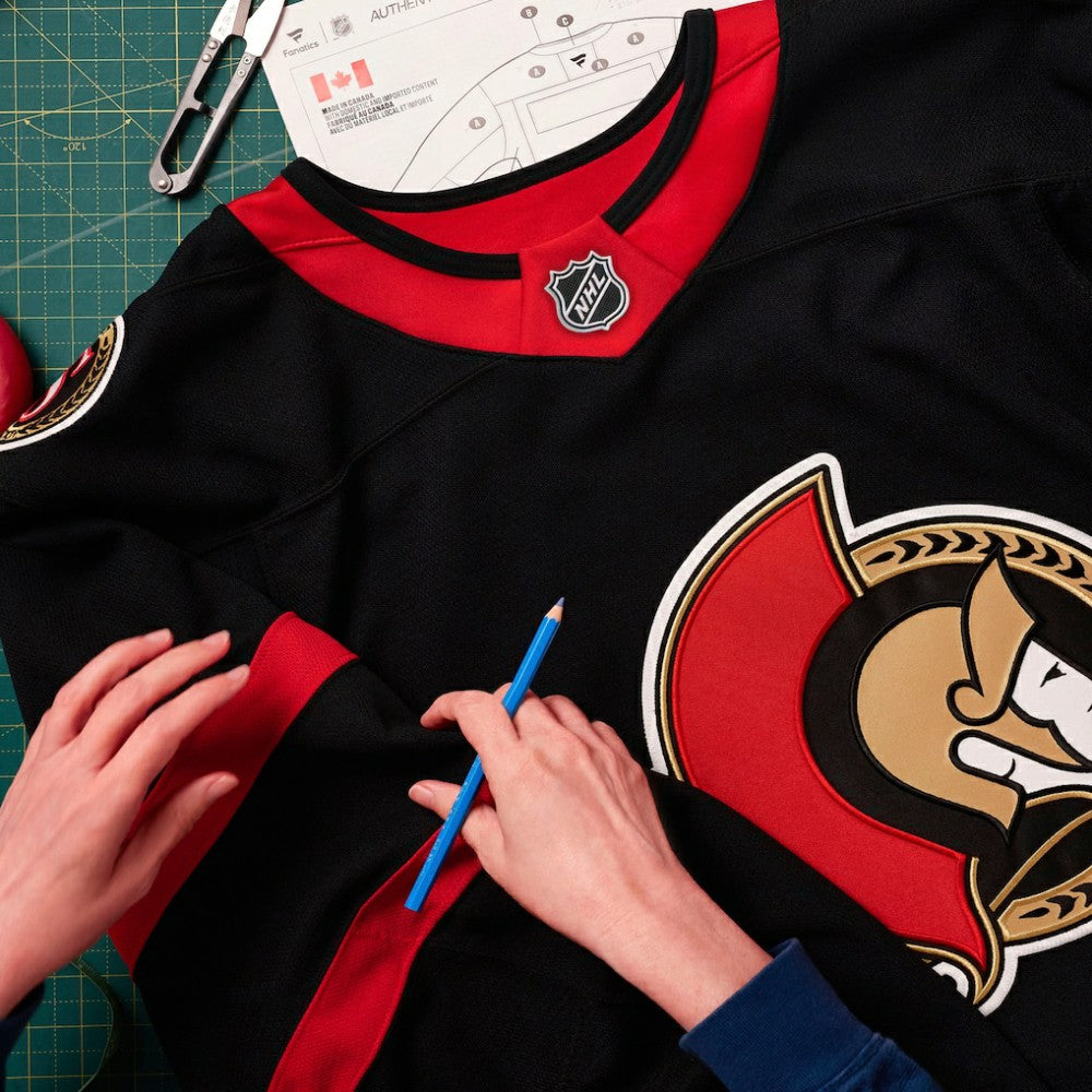 Ottawa Senators Fanatics Home Authentic Pro Custom Jersey - Black | US 202056767