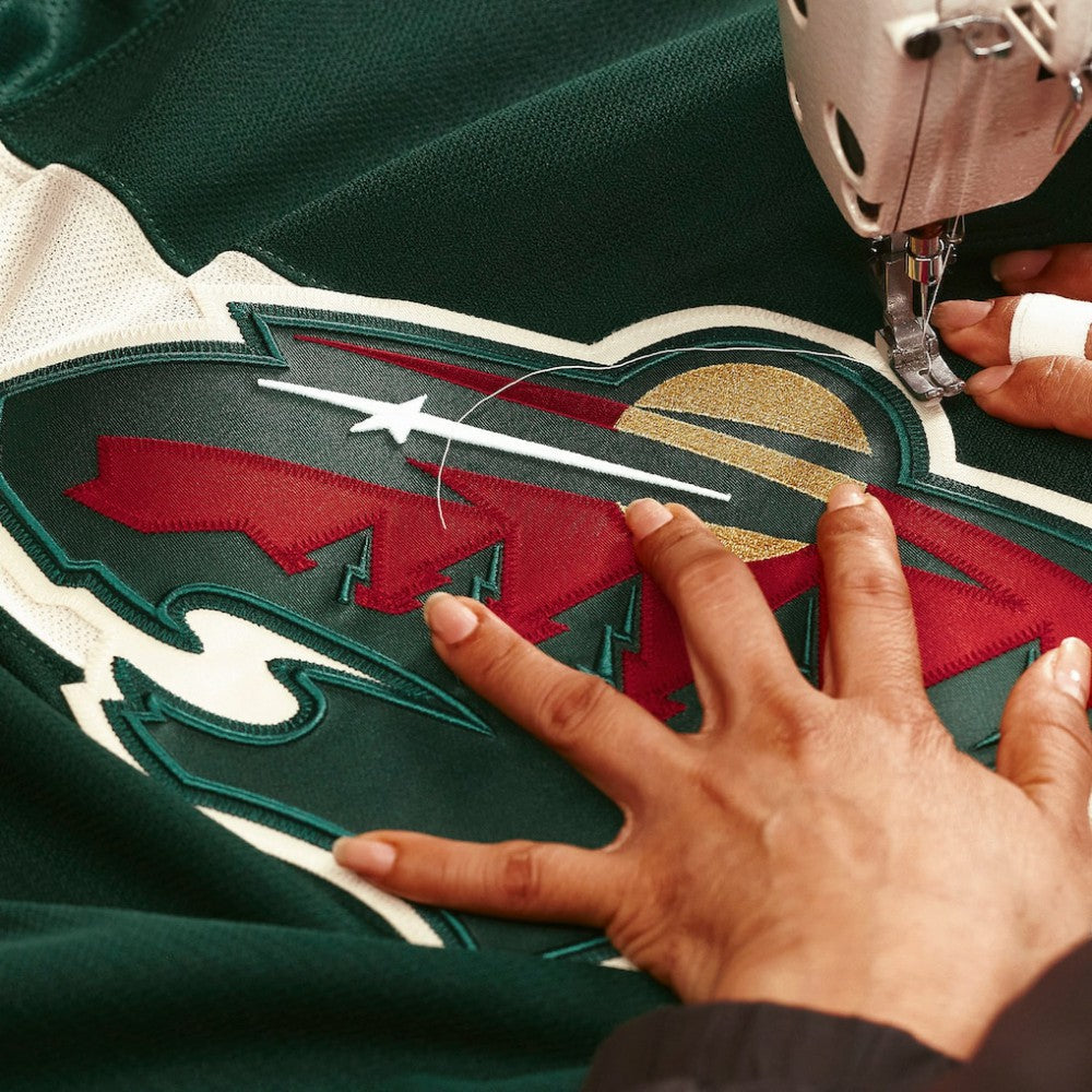 Minnesota Wild Fanatics Home Authentic Pro Custom Jersey - Green | US 202056768