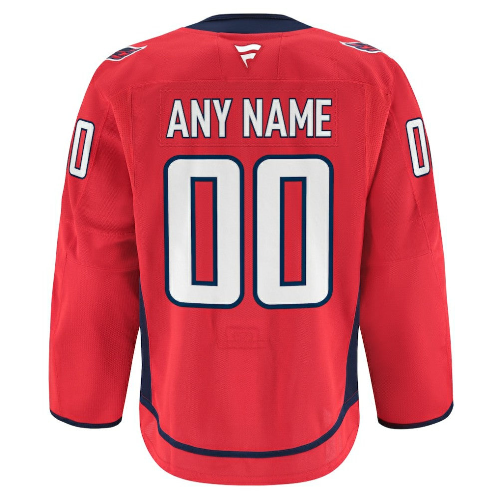Washington Capitals Fanatics Home Authentic Pro Custom Jersey - Red | US 202056769