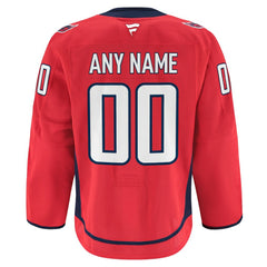 Washington Capitals Fanatics Home Authentic Pro Custom Jersey - Red | US 202056769
