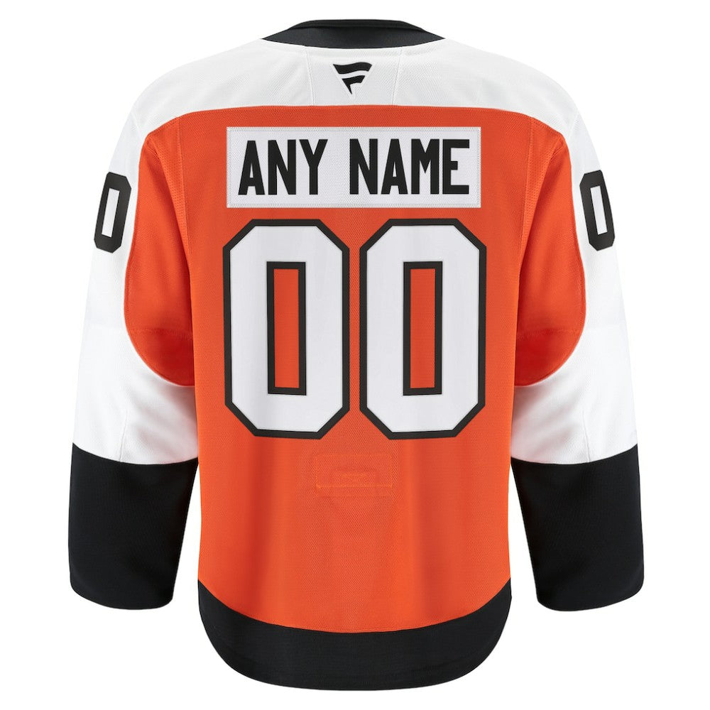 Philadelphia Flyers Fanatics Home Authentic Pro Custom Jersey - Orange | US 202056770