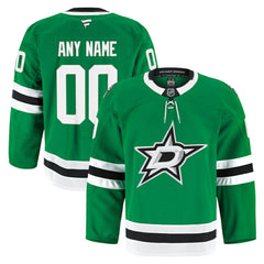 Dallas Stars Fanatics Home Authentic Pro Custom Jersey - Kelly Green | US 202056775