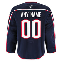 Columbus Blue Jackets Fanatics Home Authentic Pro Custom Jersey - Navy | US 202056776