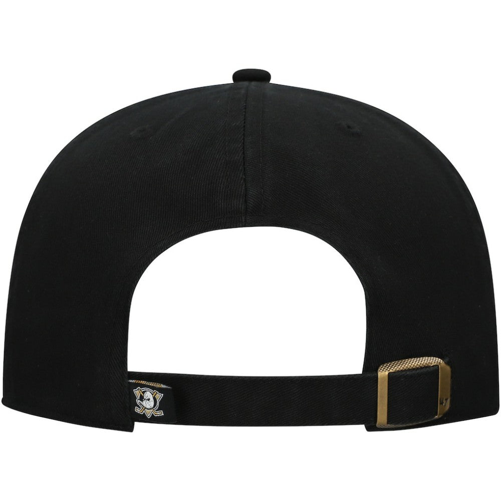Anaheim Ducks '47 Core Logo Clean Up Adjustable Hat - Black | US 202056777