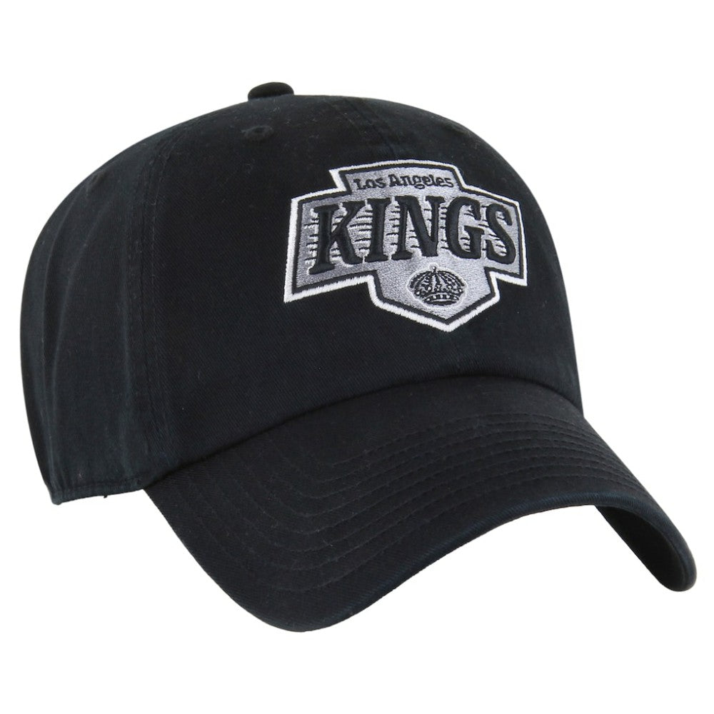Los Angeles Kings '47 Core Logo Clean Up Adjustable Hat - Black | US 202056836