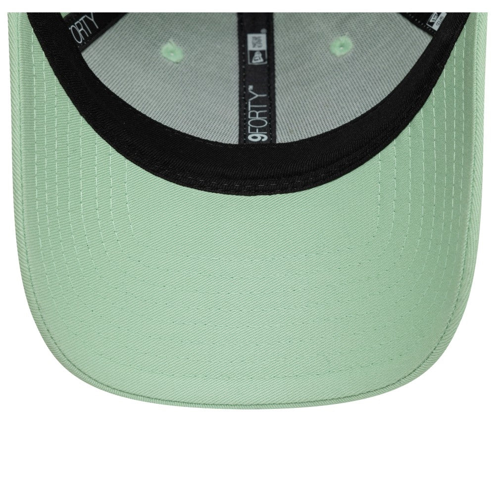 AC Milan New Era Women's Script 9FORTY Adjustable Hat Light Green - New Era discount