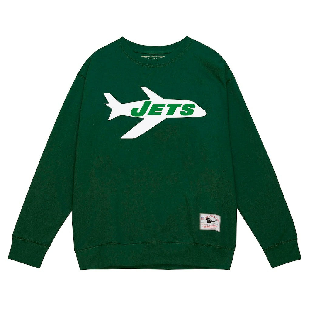 New York Jets Basic Fleece Pullover Sweatshirt - Green Pullover