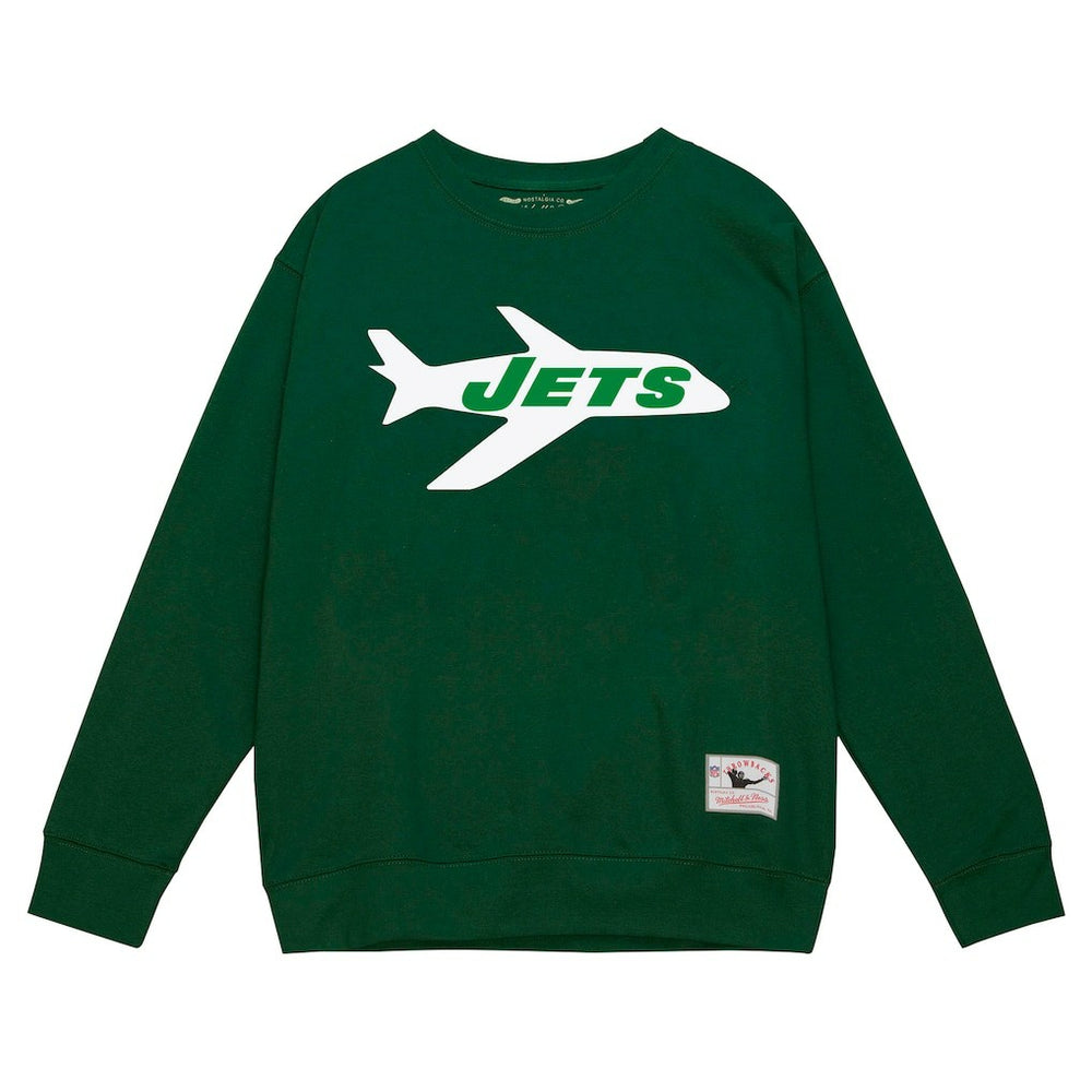 New York Jets Basic Fleece Pullover Sweatshirt - Green Pullover