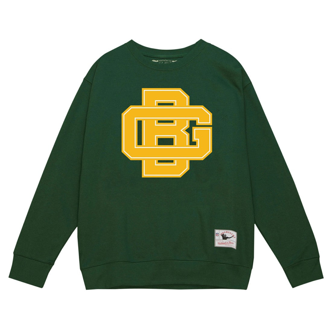 Green Bay Packers Basic Fleece Pullover Sweatshirt - Green Pullover