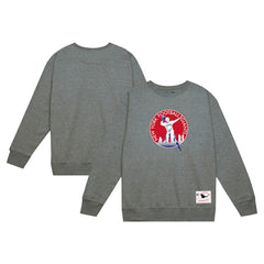 New York Giants Basic Fleece Pullover Sweatshirt - Heather Gray Pullover
