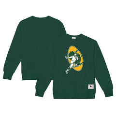 Green Bay Packers Basic Fleece Pullover Sweatshirt - Dark Green Pullover