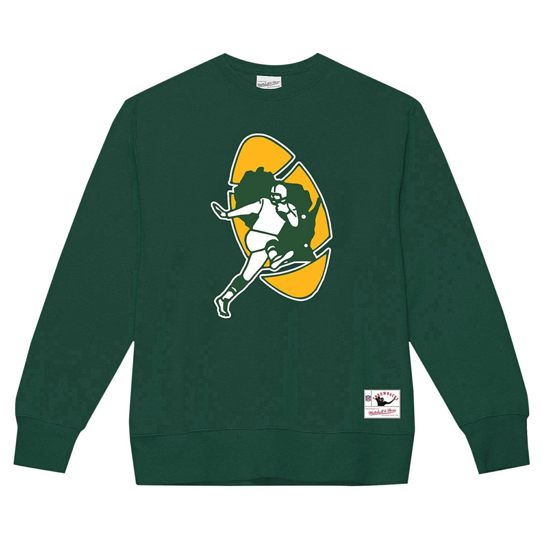 Green Bay Packers Basic Fleece Pullover Sweatshirt - Dark Green Pullover