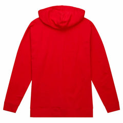 San Francisco 49ers Team Wordmark Vintage Pullover Hoodie - Scarlet Hoodies