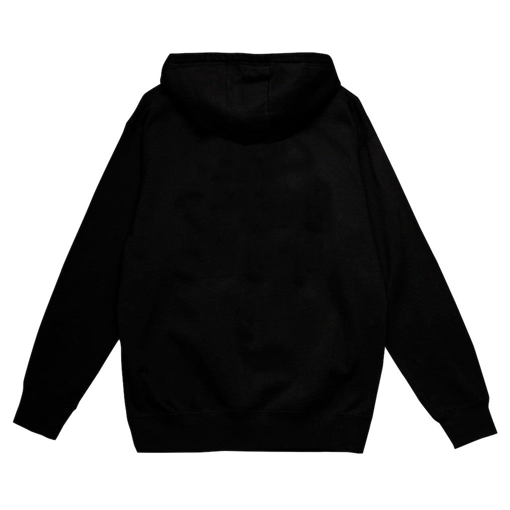 New York Jets Helmet Logo Vintage Pullover Hoodie - Black Hoodies