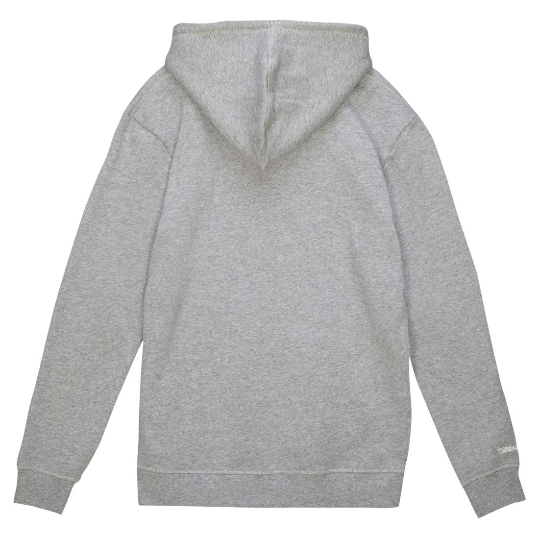 Denver Broncos Helmet Logo Vintage Pullover Hoodie - Heather Gray Hoodies