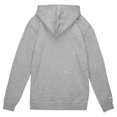 Denver Broncos Helmet Logo Vintage Pullover Hoodie - Heather Gray Hoodies