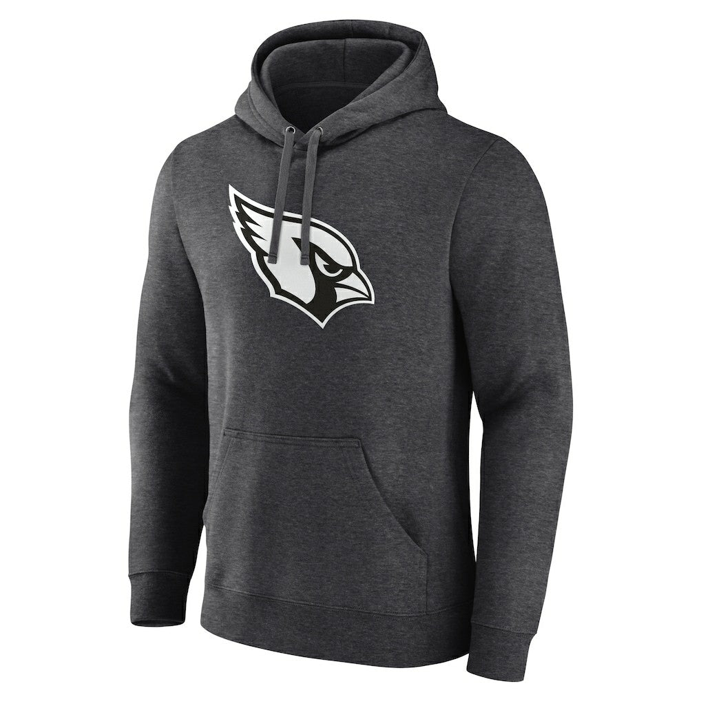 Arizona Cardinals Personalized Name & Number Monochrome Pullover Hoodie - Charcoal Hoodies