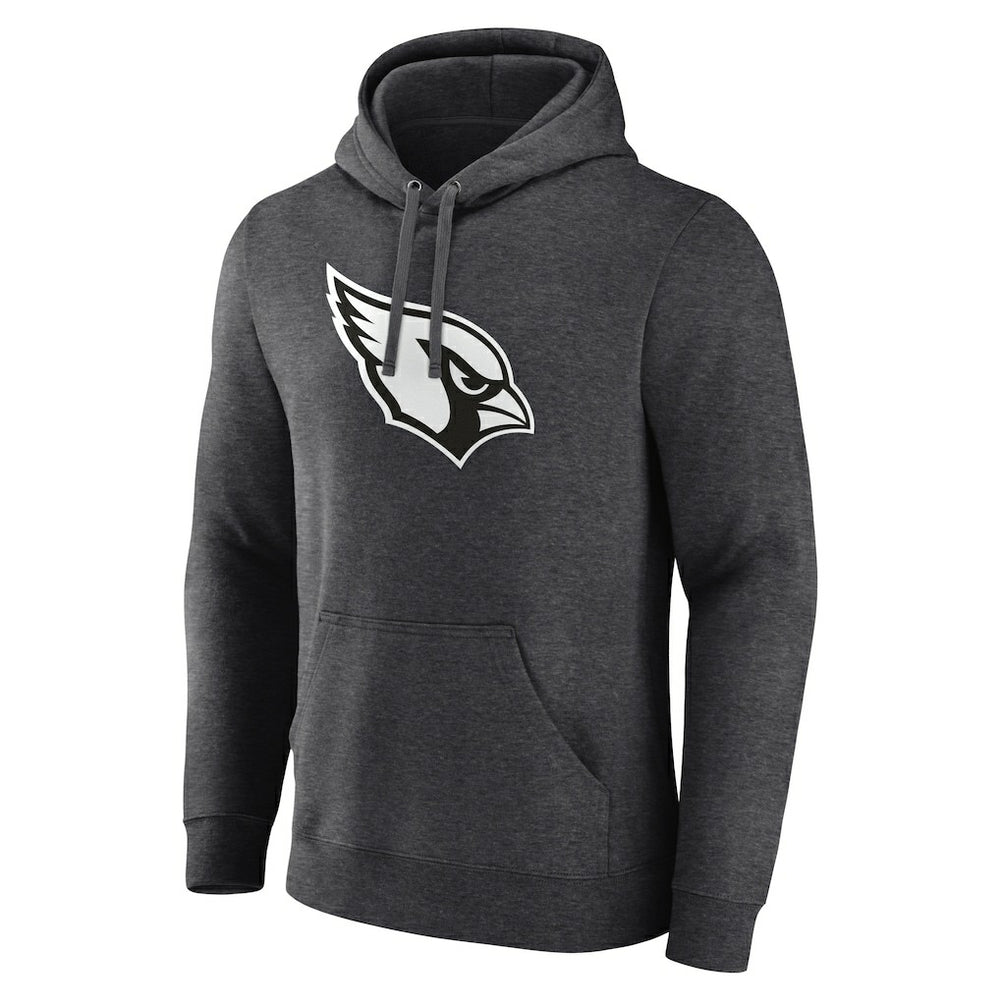 Arizona Cardinals Personalized Name & Number Monochrome Pullover Hoodie - Charcoal Hoodies