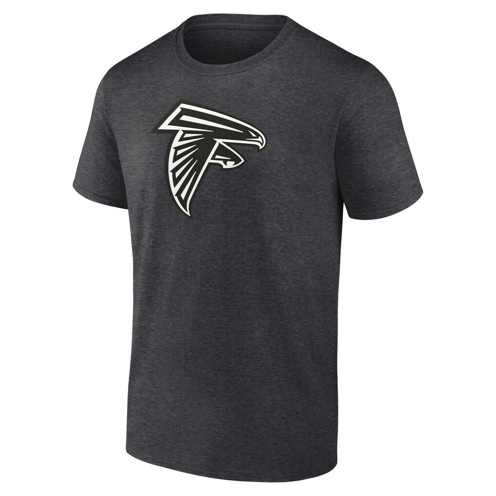 Atlanta Falcons Personalized Name & Number Monochrome T-Shirt - Charcoal T-shirts