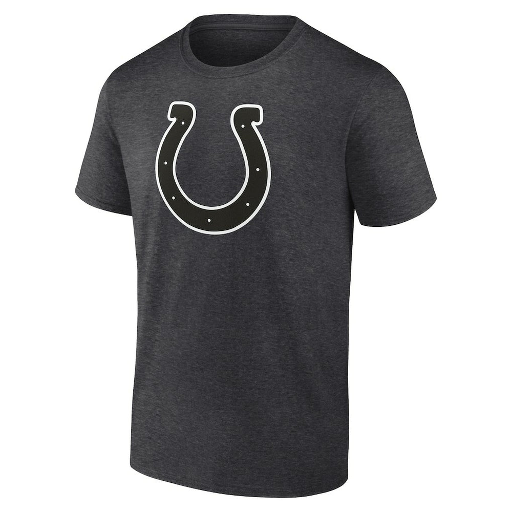 Indianapolis Colts Personalized Name & Number Monochrome T-Shirt - Charcoal T-shirts