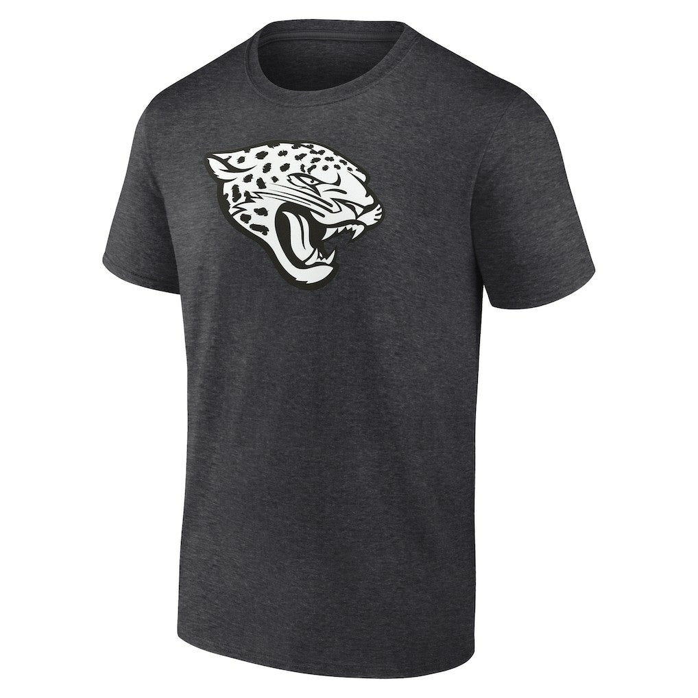 Jacksonville Jaguars Personalized Name & Number Monochrome T-Shirt - Charcoal T-shirts
