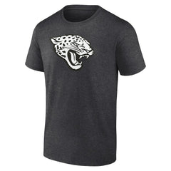 Jacksonville Jaguars Personalized Name & Number Monochrome T-Shirt - Charcoal T-shirts
