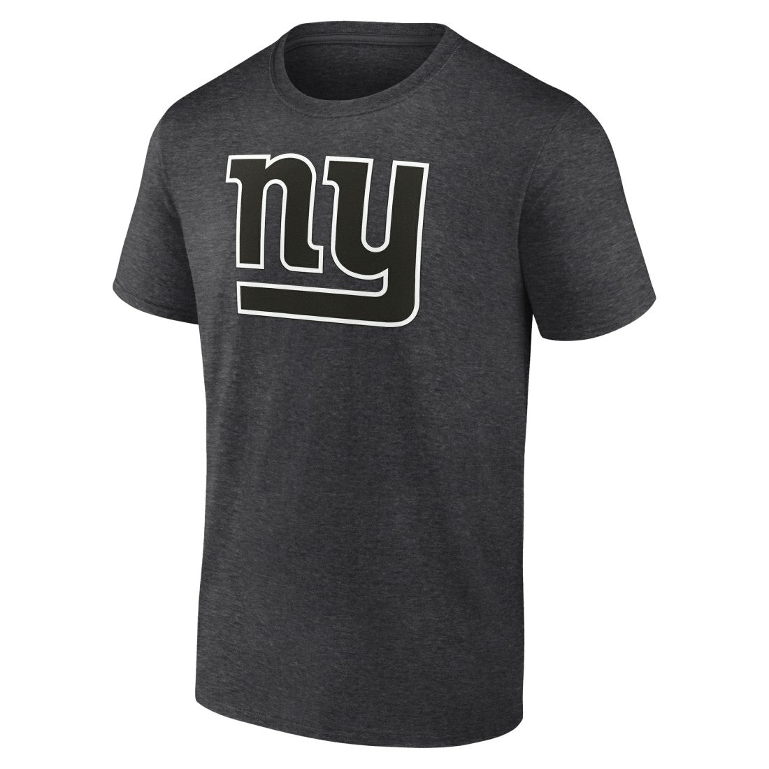 New York Giants Personalized Name & Number Monochrome T-Shirt - Charcoal T-shirts