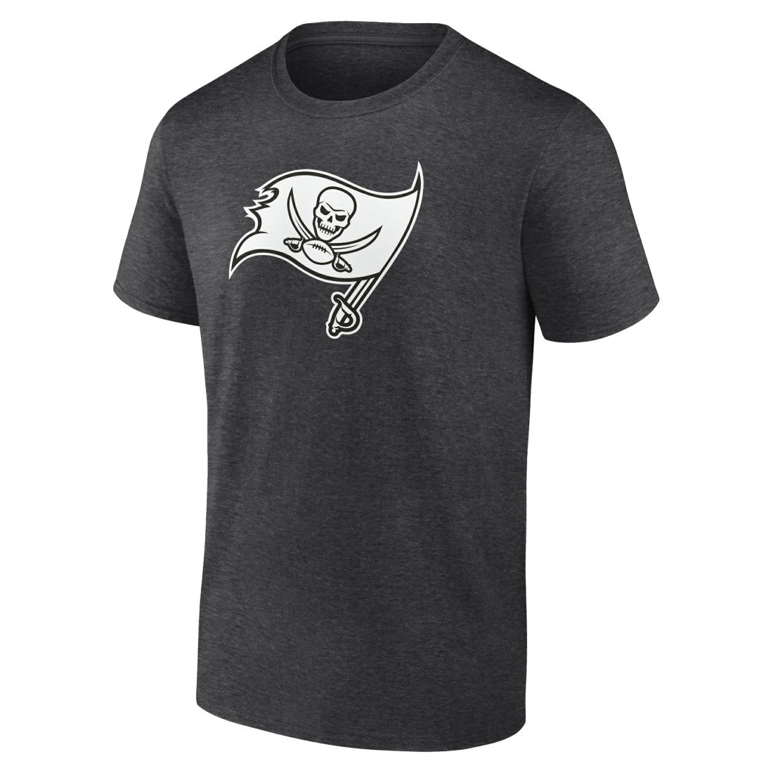 Tampa Bay Buccaneers Personalized Name & Number Monochrome T-Shirt - Charcoal T-shirts