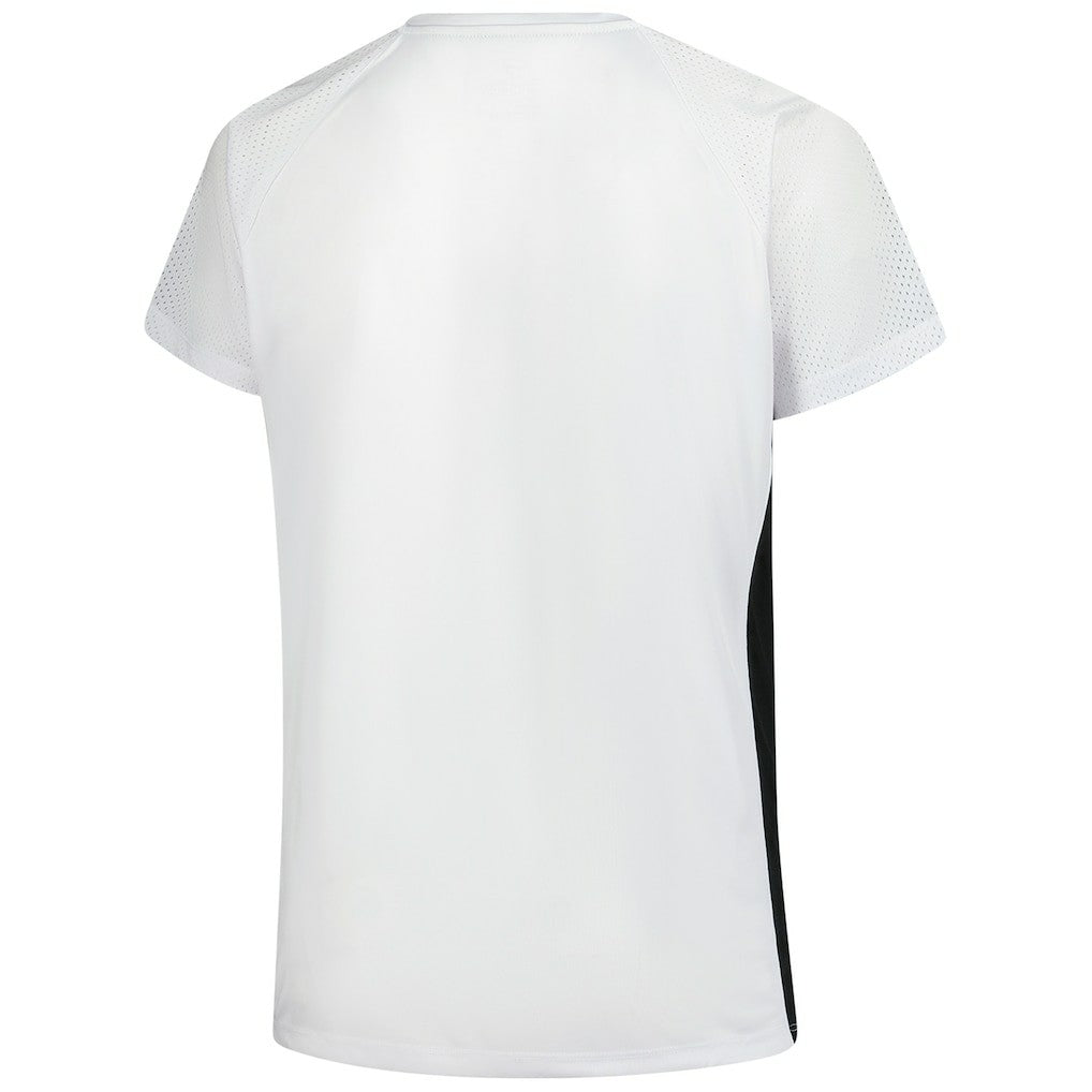Cincinnati Bengals Women's Plus Size Glitter Lace-Up V- Neck T-Shirt - Neck T-Shirt - White T-shirts