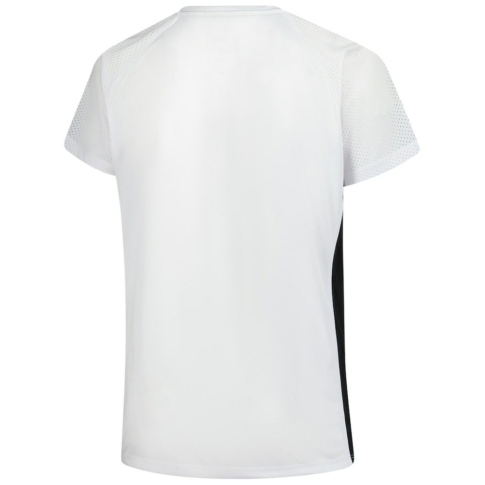 Cincinnati Bengals Women's Plus Size Glitter Lace-Up V- Neck T-Shirt - Neck T-Shirt - White T-shirts