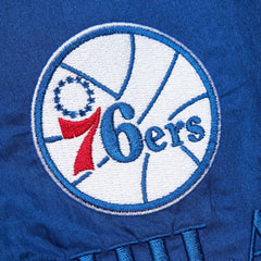 Philadelphia 76ers Unisex Hardwood Classics Team OG 3.0 Anorak Half-Zip Windbreaker Jacket Royal - Mitchell & Ness