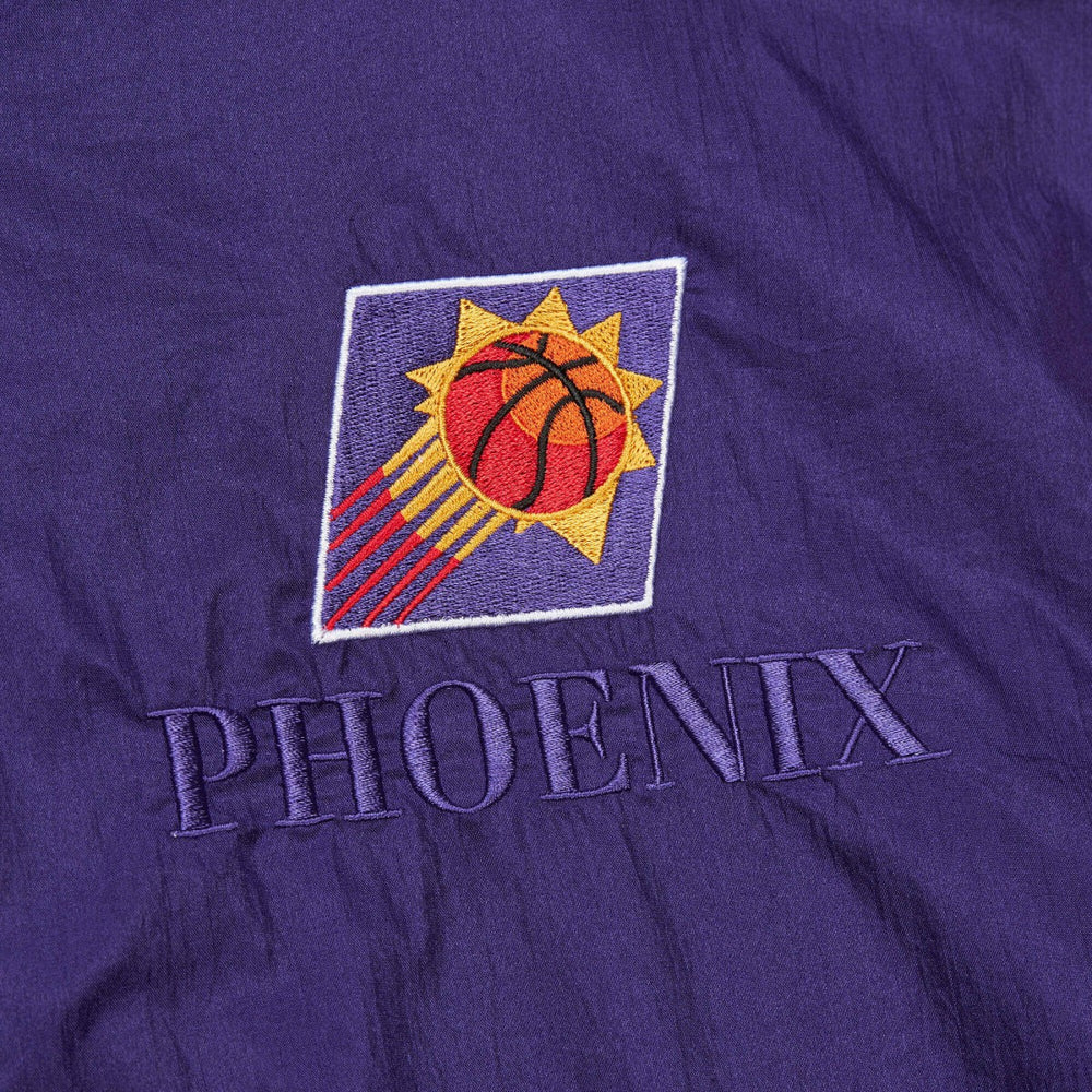 Phoenix Suns Unisex Hardwood Classics Team OG 3.0 Anorak Half-Zip Windbreaker Jacket Purple - Mitchell & Ness