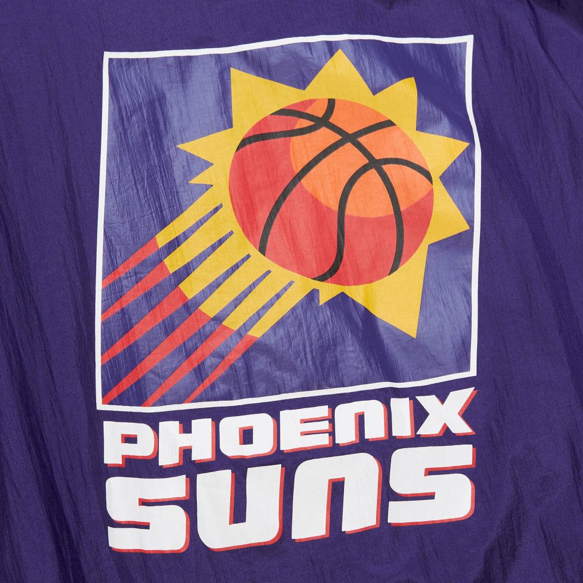 Phoenix Suns Unisex Hardwood Classics Team OG 3.0 Anorak Half-Zip Windbreaker Jacket Purple - Mitchell & Ness