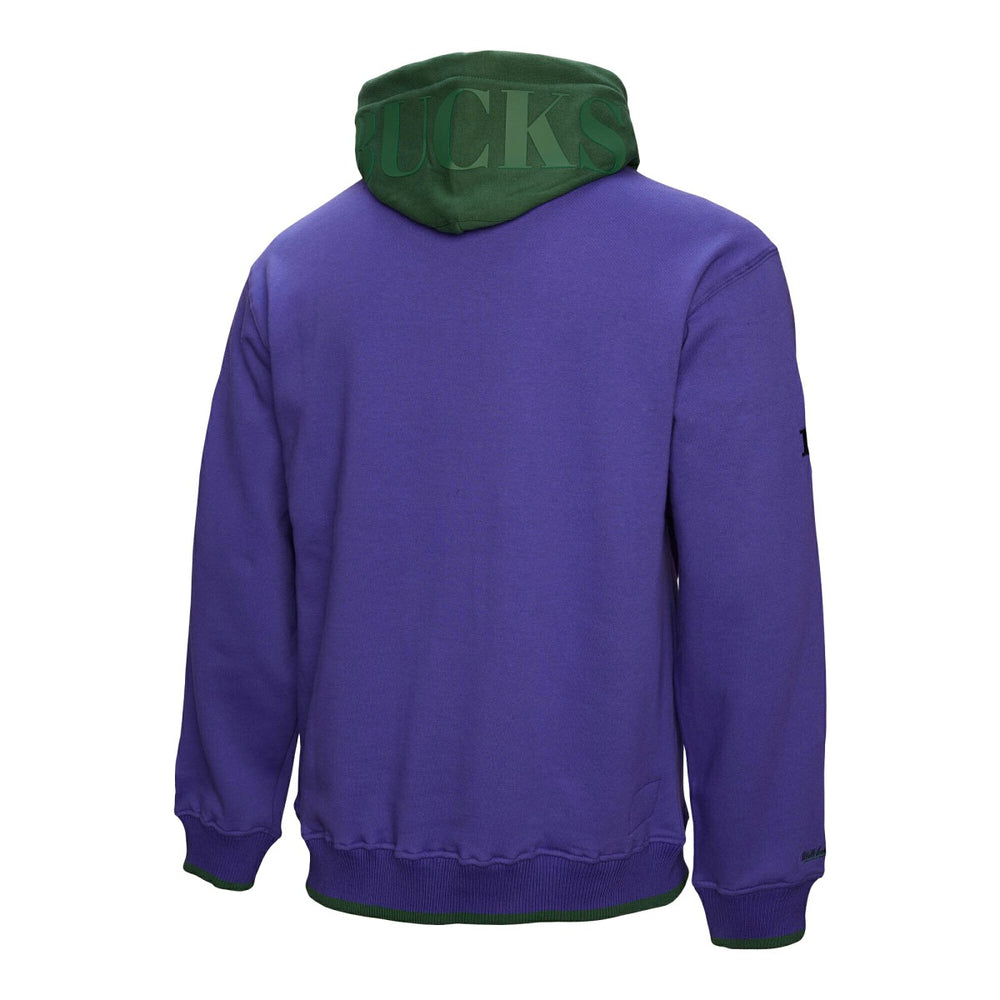 Milwaukee Bucks Hardwood Classics Team OG 3.0 Pullover Hoodie Purple - Mitchell & Ness
