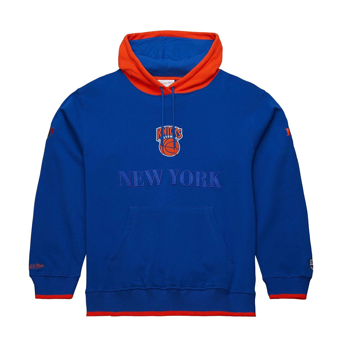 New York Knicks Hardwood Classics Team OG 3.0 Pullover Hoodie Royal - Mitchell & Ness
