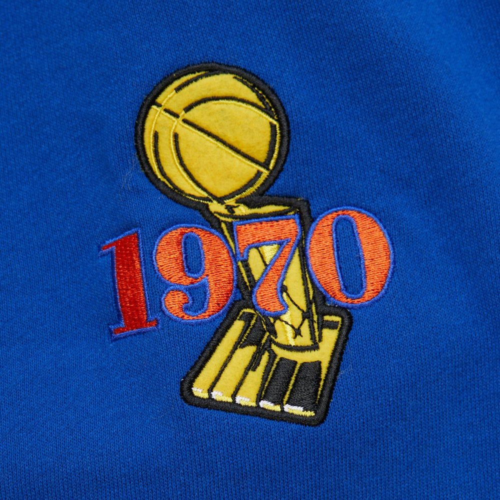 New York Knicks Hardwood Classics Team OG 3.0 Pullover Hoodie Royal - Mitchell & Ness