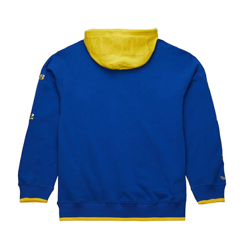Golden State Warriors Hardwood Classics Team OG 3.0 Pullover Hoodie Royal - Mitchell & Ness