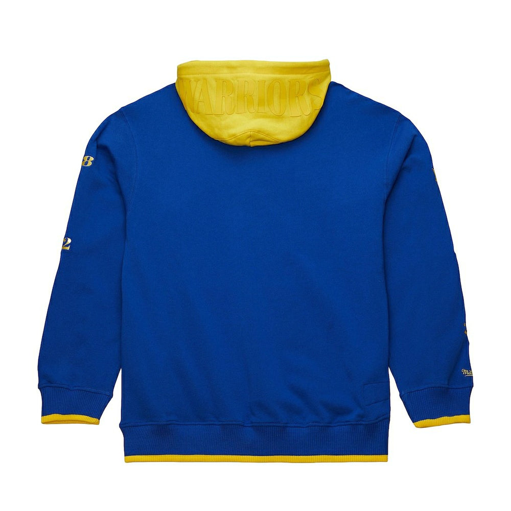 Golden State Warriors Hardwood Classics Team OG 3.0 Pullover Hoodie Royal - Mitchell & Ness