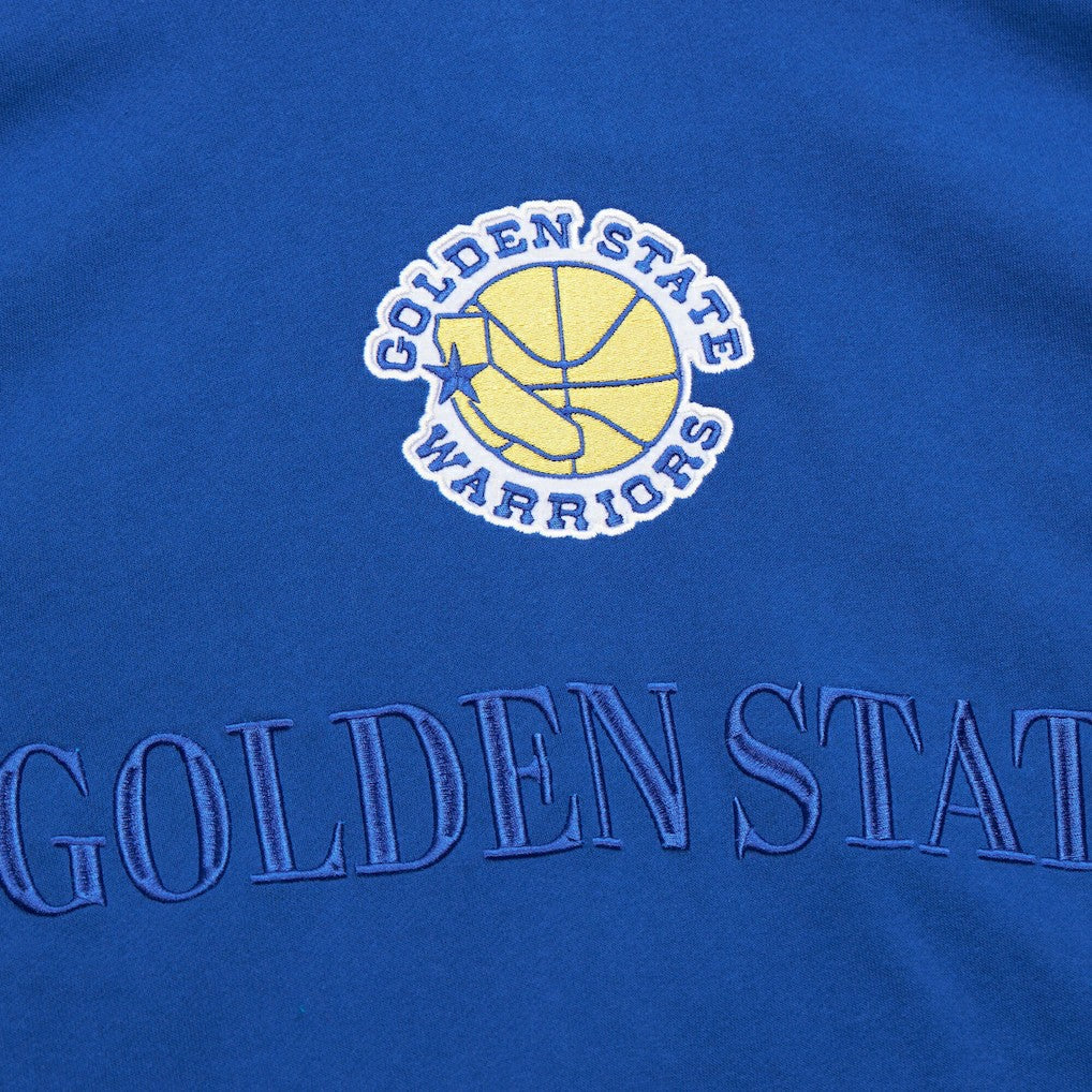 Golden State Warriors Hardwood Classics Team OG 3.0 Pullover Hoodie Royal - Mitchell & Ness