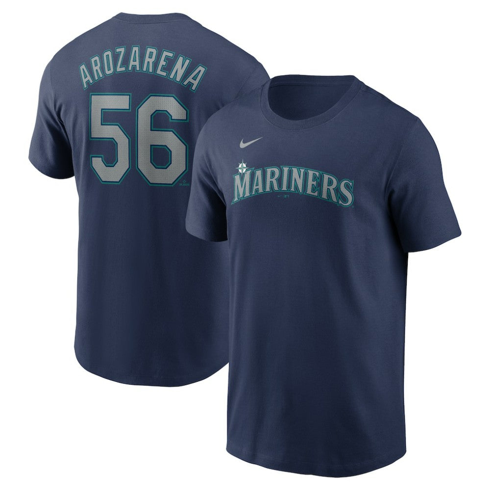 Randy Arozarena Seattle Mariners Nike Fuse Name & Number T-Shirt - Navy T-shirts