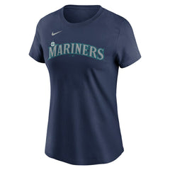 Randy Arozarena Seattle Mariners Nike Women's Cooperstown Collection Fuse Name & Number T-Shirt - Navy T-shirts
