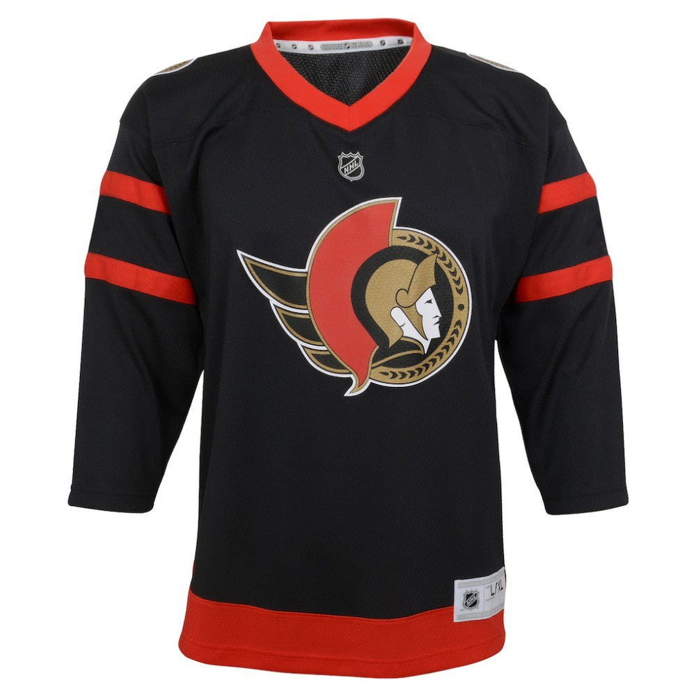 Ottawa Senators Preschool Replica Jersey - Black | US 202077001